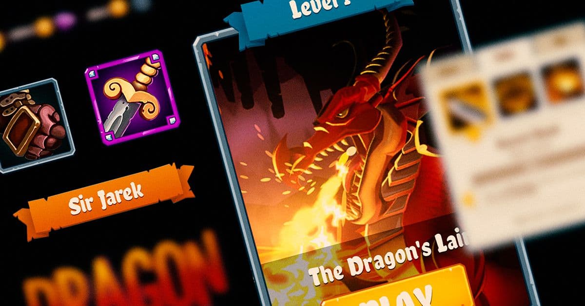 《Dragon Crashers》- UI Toolkit示例