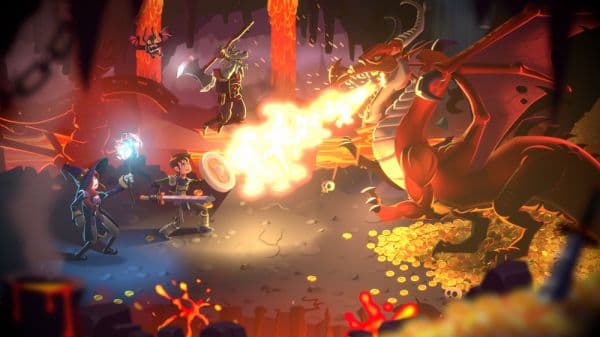 《Dragon Crashers》- URP 2D示例横幅广告