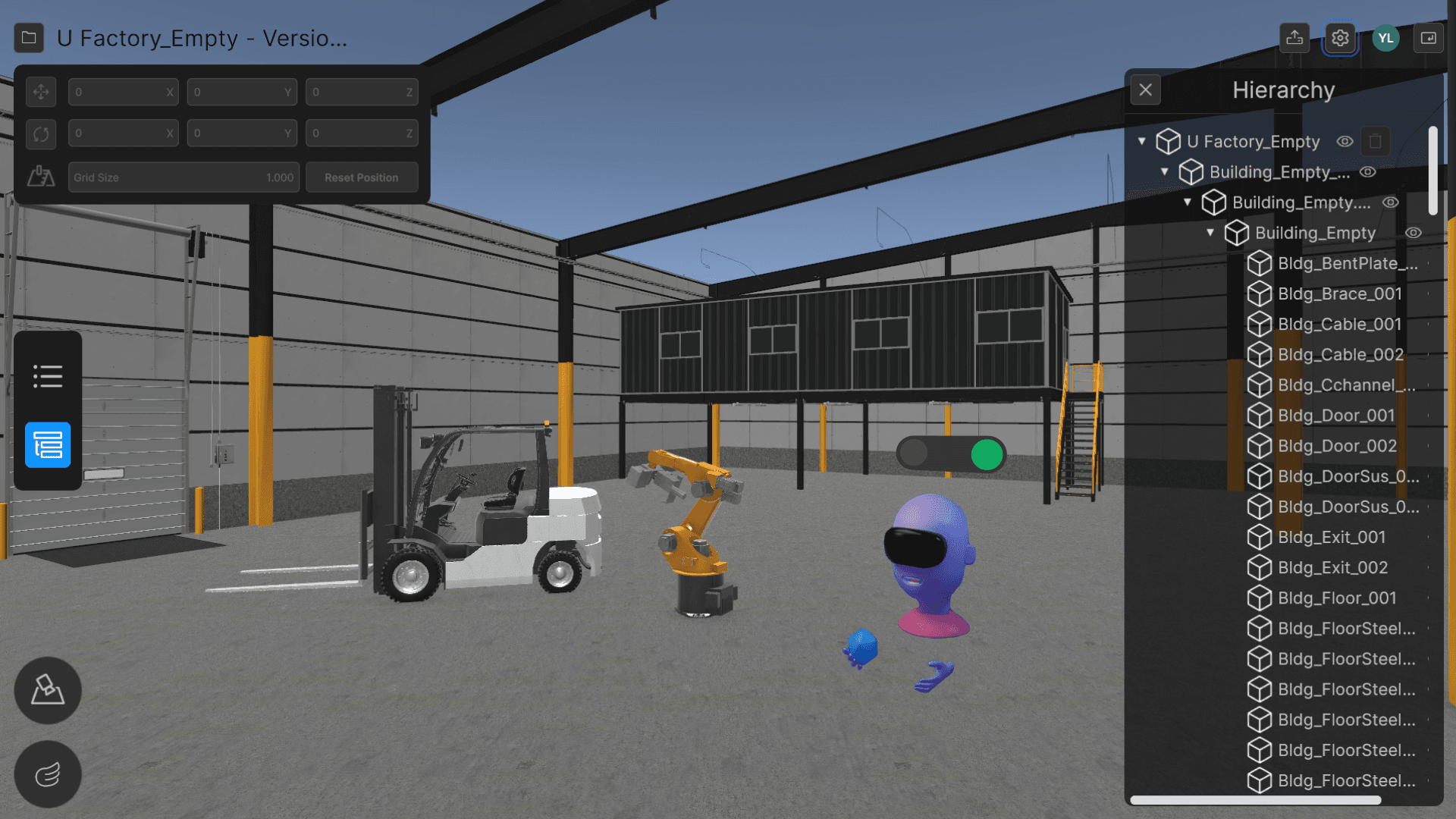 Unity Industry Viewer模板